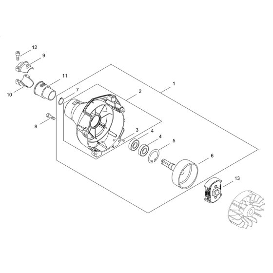 Clutch for ECHO SRM-236/L