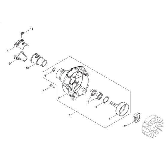 Clutch for ECHO SRM-236ES/U
