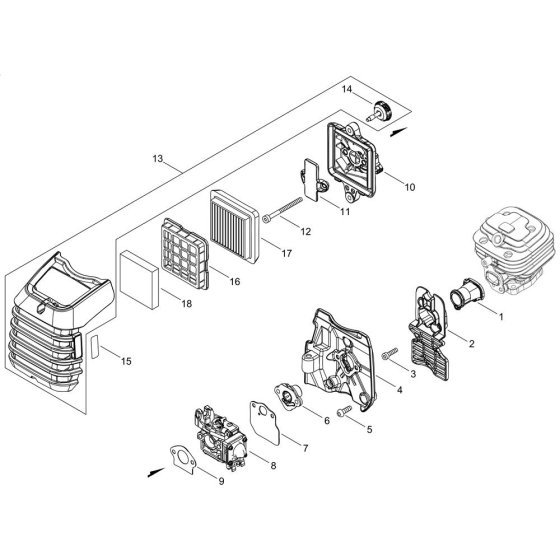 Air Cleaner & Carburettor