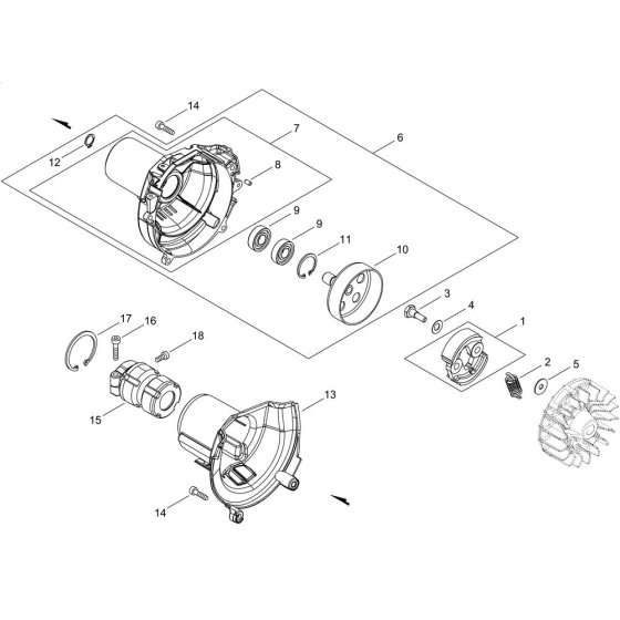 Clutch for ECHO Brushcutter