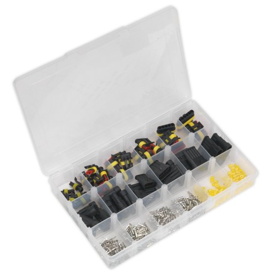 Superseal Male & Female Connector Assortment 350pc Sealey Part No. SSCSET1