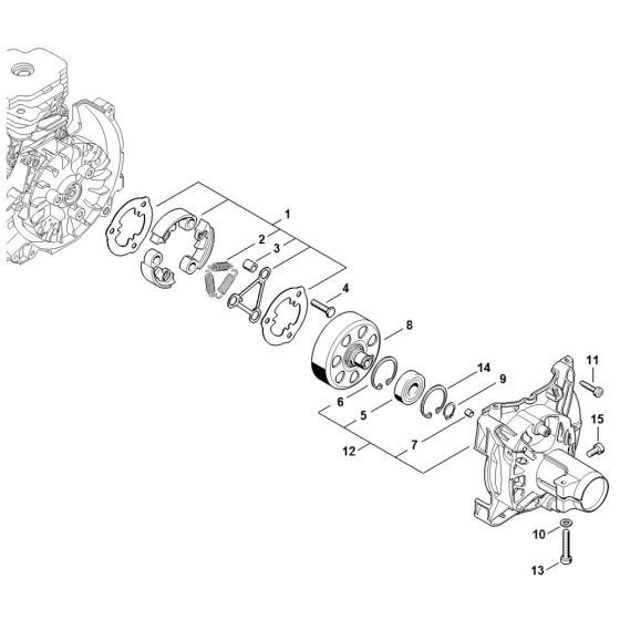Clutch Assembly for Stihl FS561