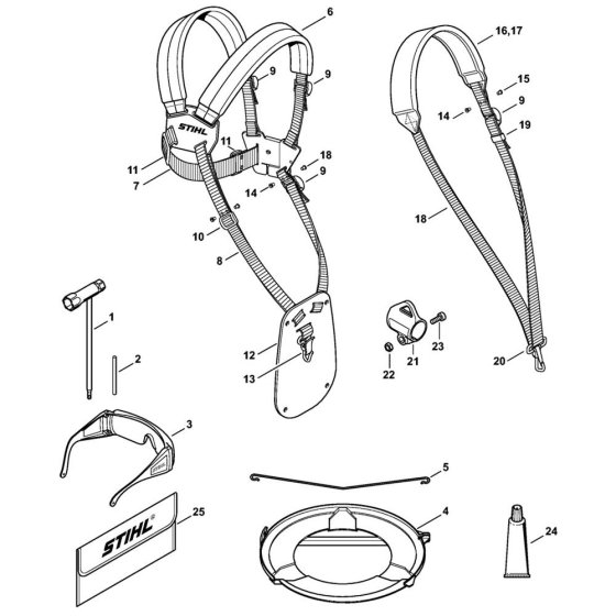 Stihl FSA90 Trimmer Tools
