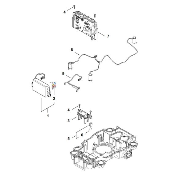 Electric Assembly for Stihl iMOW 3.0 Mower