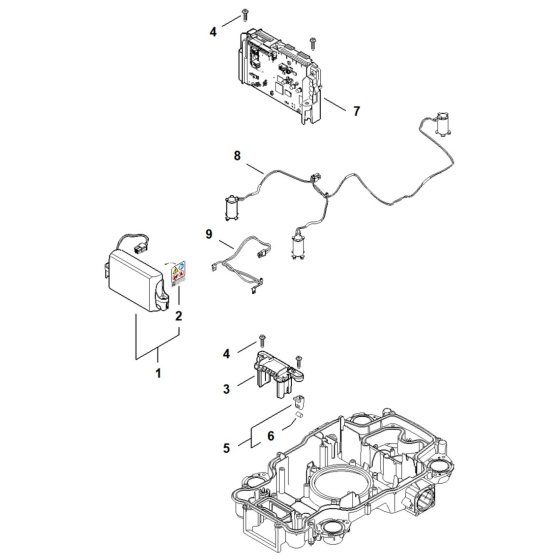 Electric Assembly for Stihl iMOW 4.0 Mower