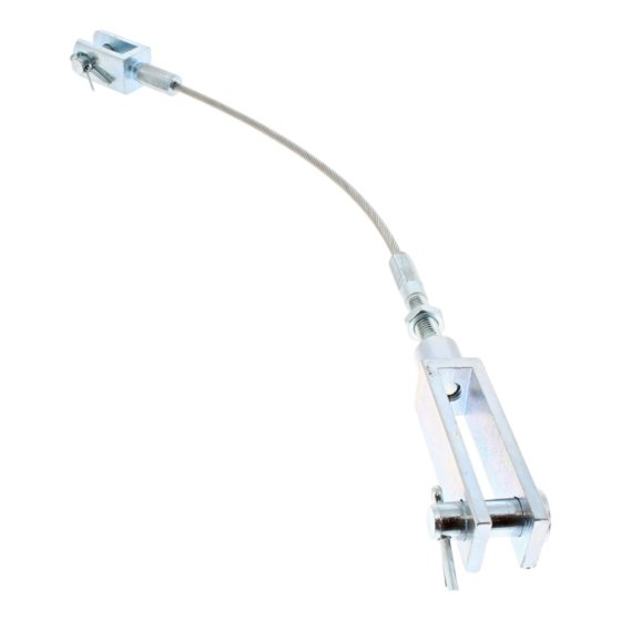 Clutch Cable for Thwaites MACH 240, MACH 245 Dumper - OEM No. 100682