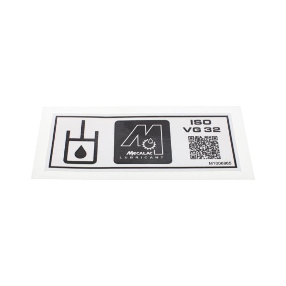 Decal Hydraulic Oil (40mm) for Terex MBR71 HD Rollers - T163204