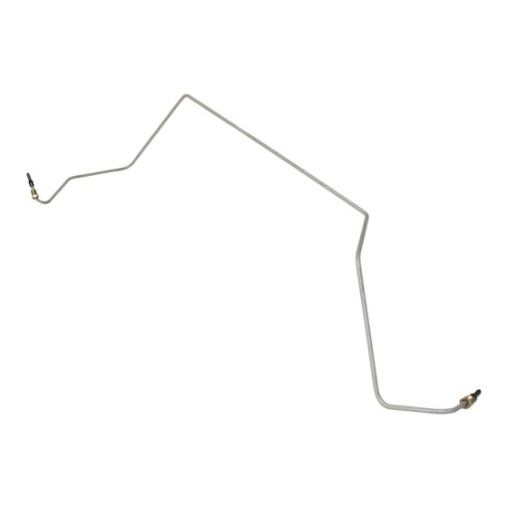 Rear Brake Pipe for Thwaites Mach 069, Mach 169 Dumpers - T18720