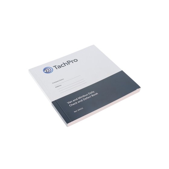 Van & Minibus Daily Check & Defect Book - 50 Duplicate Pages