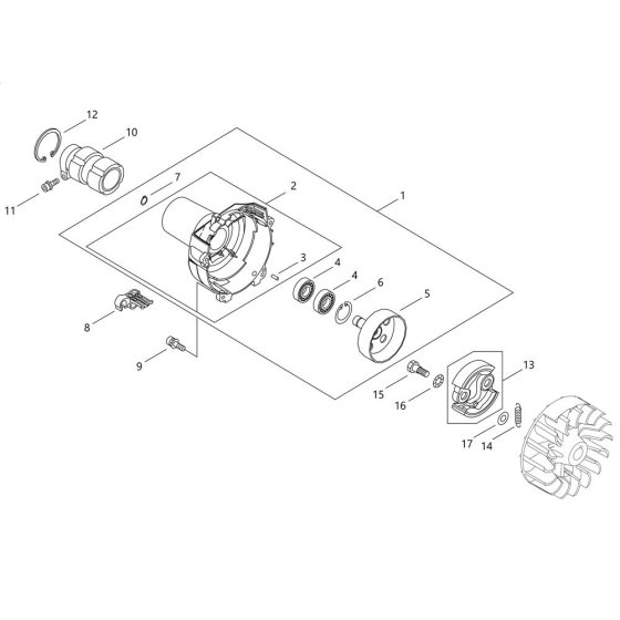 Clutch for Shindaiwa T251
