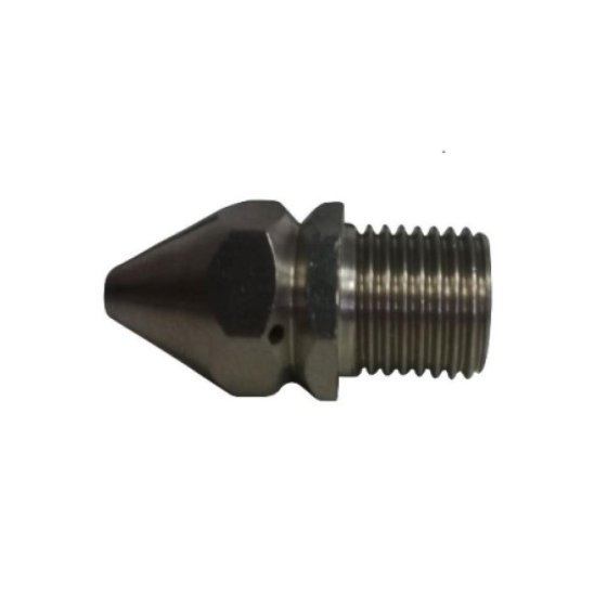 Drain Nozzle 1/4m 3 Back + 1 Forward - T3.1314m - V-TUF Pressure Washer Parts - T3.1314M