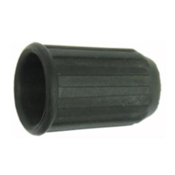 Nozzle Holder 1/4f X 1/4f Standard (BLACK 1 Piece) - T4.003 - V-TUF Pressure Washer Parts - T4.003