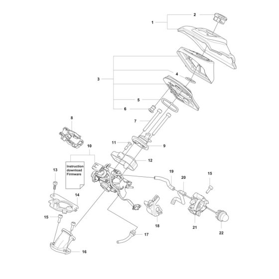 Carburettor & Air Filter Assembly