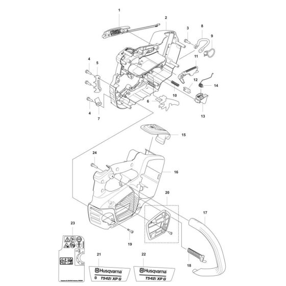Chassis Assembly for T542i XP G