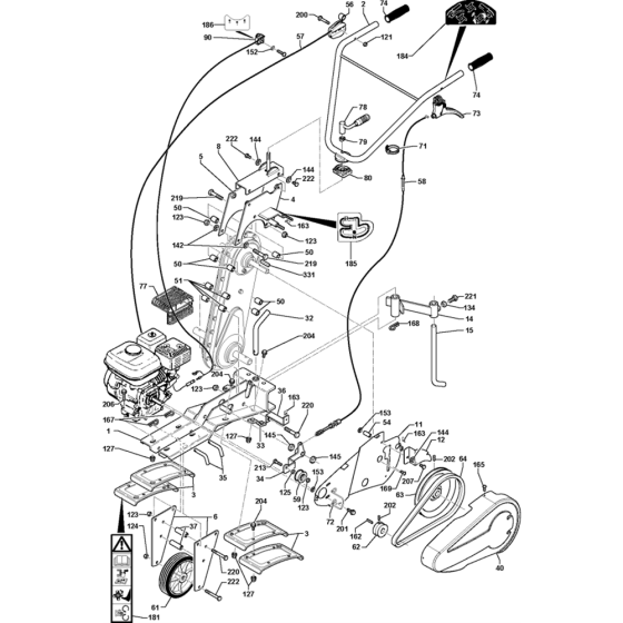 Complete-2 Assembly for T860 RS