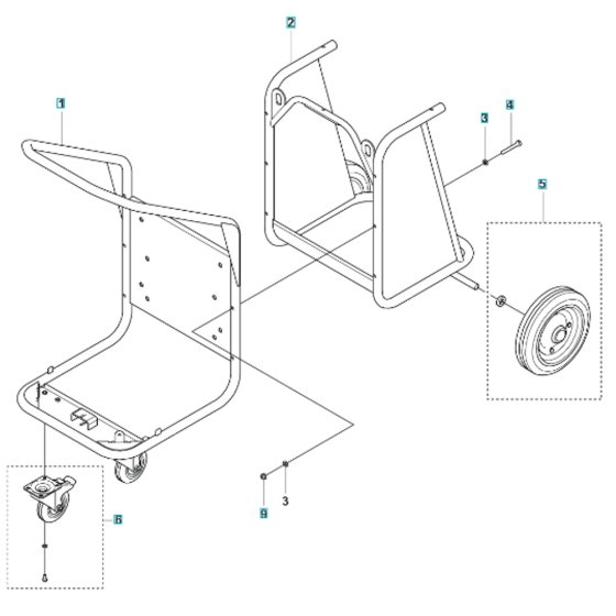 Carriage Assembly for T8600