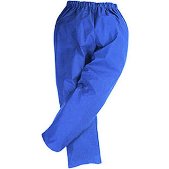 Trans/Coat Trousers Elasticated Waist Narrow Press Stud Leg Royal Blue XXL