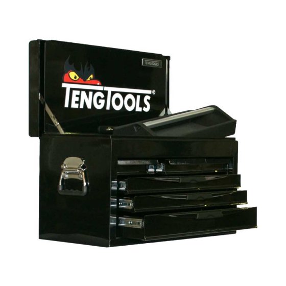 8 Series 6 Drawer Top Box Black
