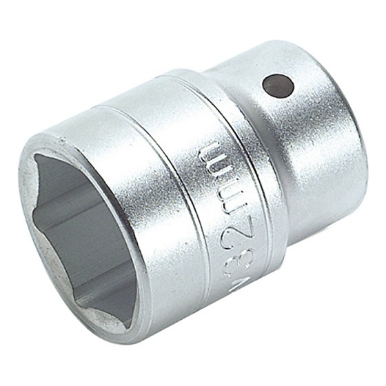 Hexagon Satin Socket 3/4in Drive