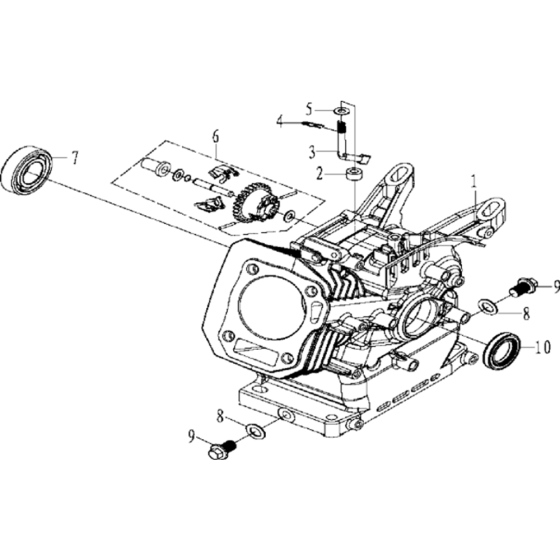 Crankcase Assembly for TF 230