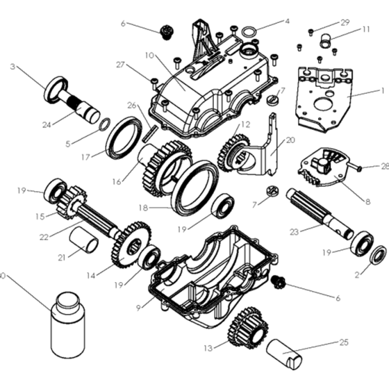 Complete-2 Assembly for TF 434P