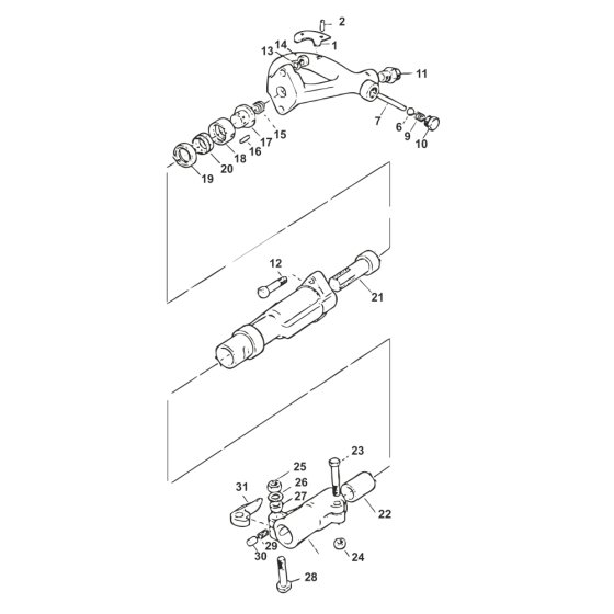 Retainer Bolt Nut for Thor 16D Digger