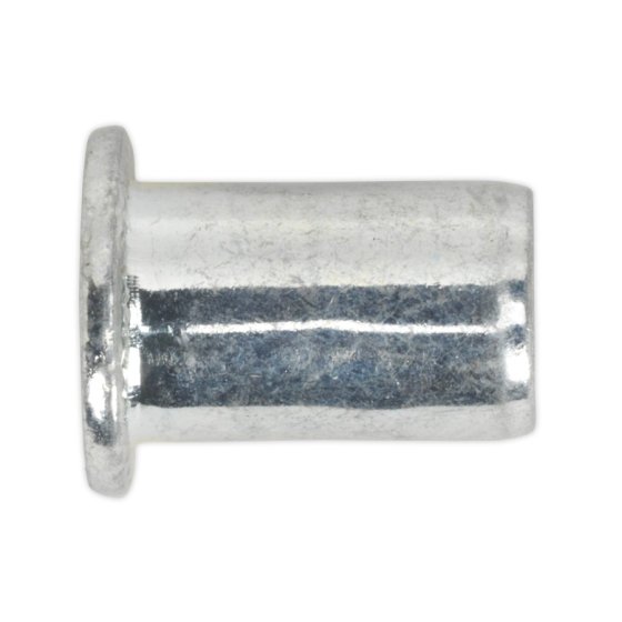 Threaded Insert (Rivet Nut) M6 Regular Pack of 50 Sealey Part No. TIRM6