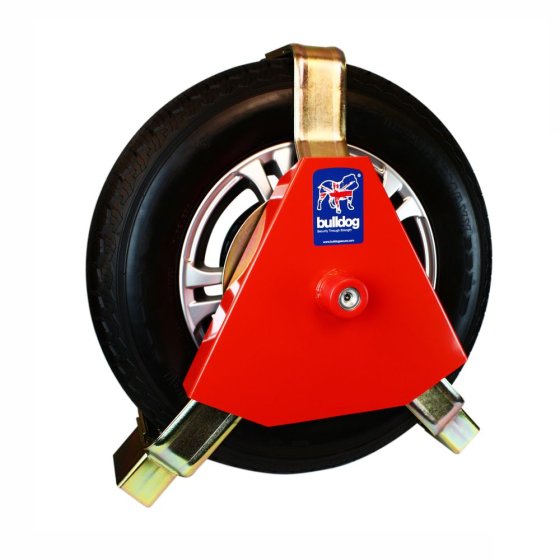 Bulldog 155/D Titan Wheel Clamp suitable for Trailers with 5.0-5.20 Wheels