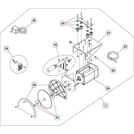 Motor Assembly for TR202