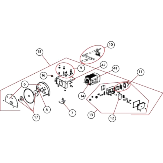 Cutting Head Assembly for TR231GL