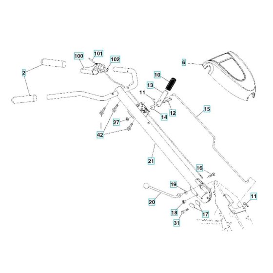 Handle Assembly for TR 314C