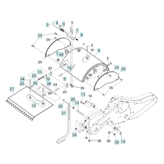 Shield Assembly for TR 314C
