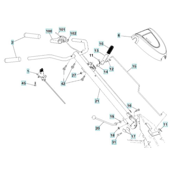 Handle Assembly for TR 317C