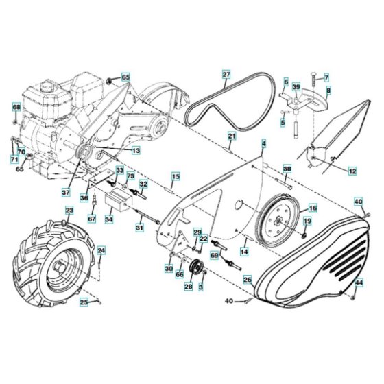 Mainframe Assembly for TR 317D