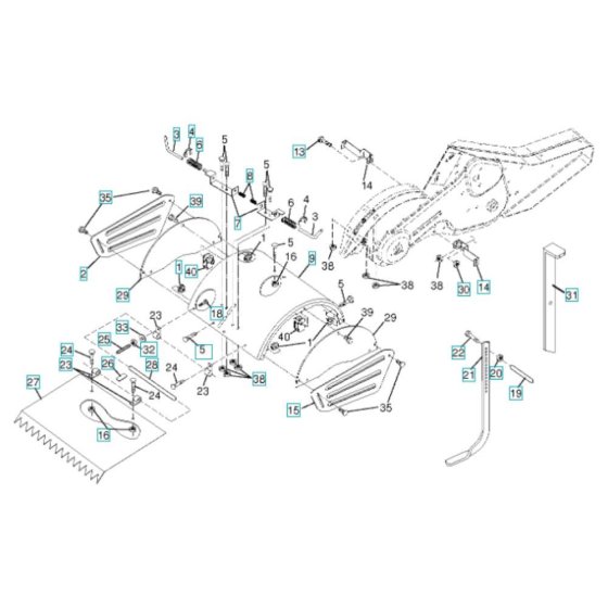 Shield Assembly for TR 317D