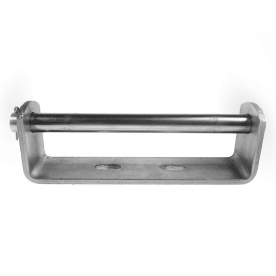 Keel Roller Bracket 148 x 50mm Spindle 19mm Dia fits Boat Trailer Stems