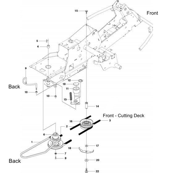 Transmission Assembly for R215 TX