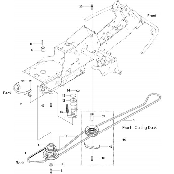 Transmission Assembly for R216 T AWD