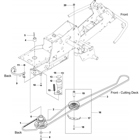 Transmission Assembly for R320 X