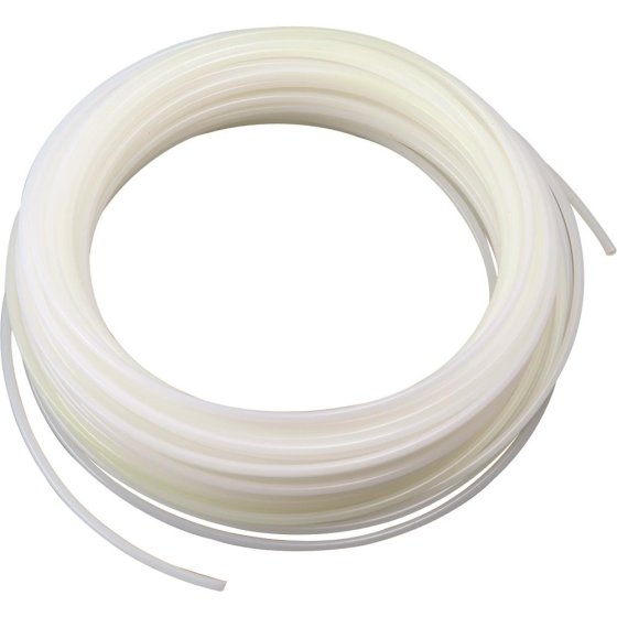 PCL Nylon Tube, Natural, 2.5mm I/D X 4mm O/D, 30m Coil - TRN-4/2.5-NATURAL