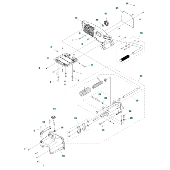 Cutting Head Assembly