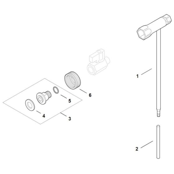 Stihl TSA300 Tools & Extras
