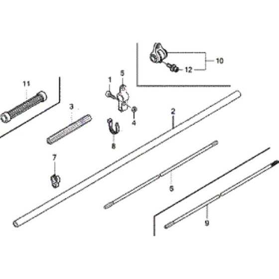 Main Tube & Drive Shaft Assembly