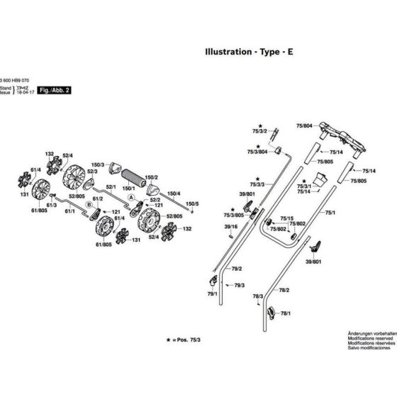 Lawnmower Assembly for Bosch