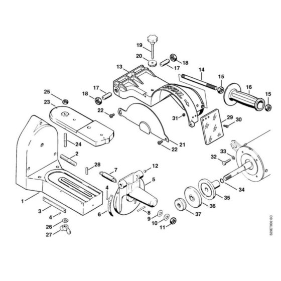 Chain Sharpener Assembly