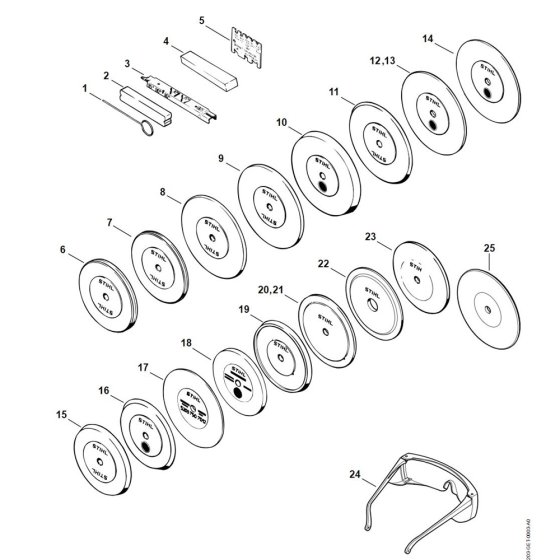 Grinding Wheel for Stihl USG