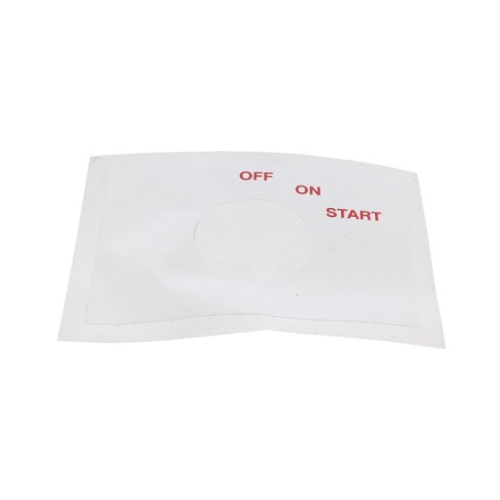 Decal Key Switch for Winget 100T, 150T, 175T Mixers - V2005218