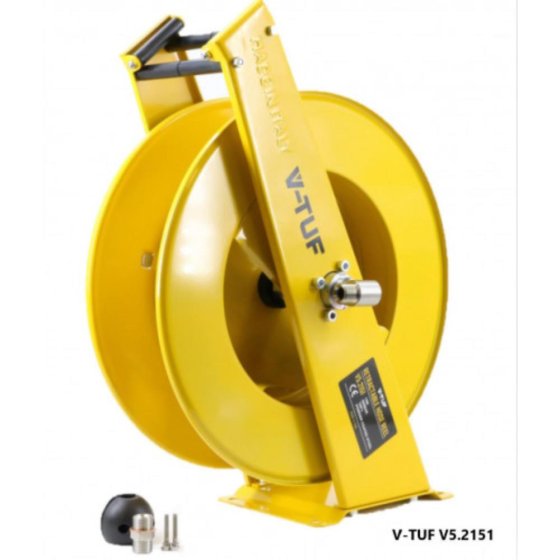 15m V-Tuf Retractable Hose Reel - Powder Coated Steel - V-TUF Pressure Washer Parts - V5.2151