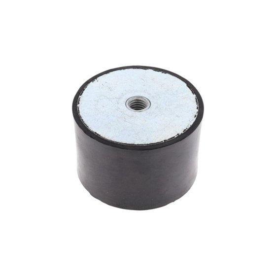 Rubber Mount Female/Female 75x50mm M12 Thread
