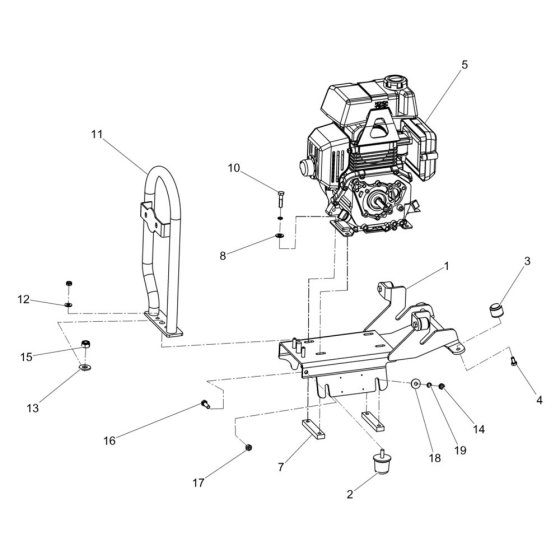 Console Assembly for VP1030Aw